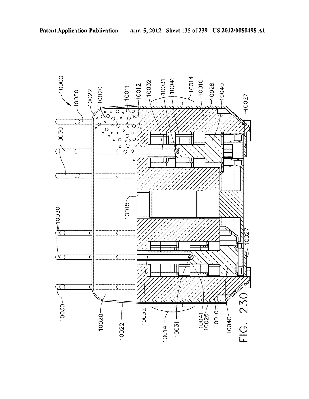 CURVED END EFFECTOR FOR A STAPLING INSTRUMENT - diagram, schematic, and image 136