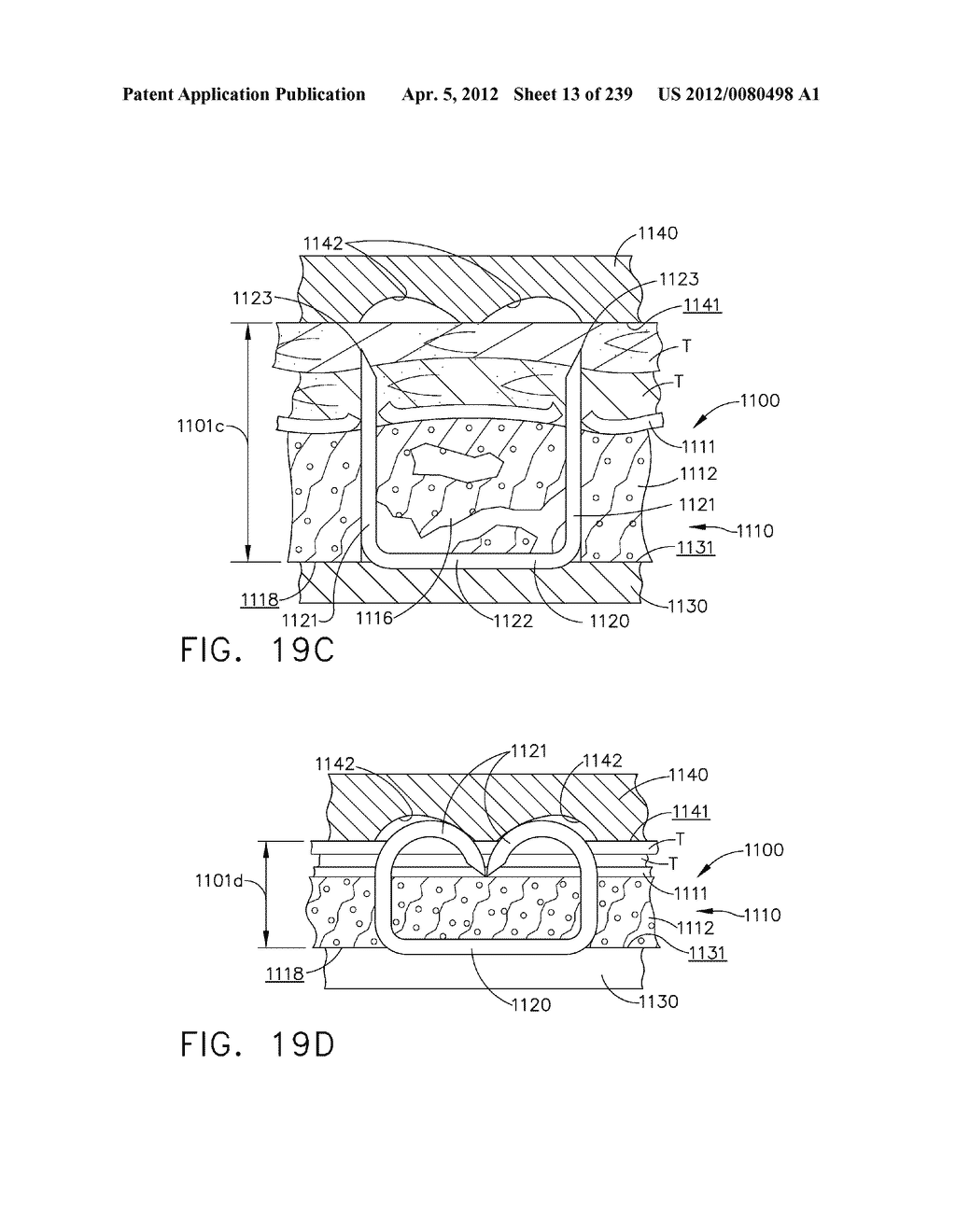 CURVED END EFFECTOR FOR A STAPLING INSTRUMENT - diagram, schematic, and image 14