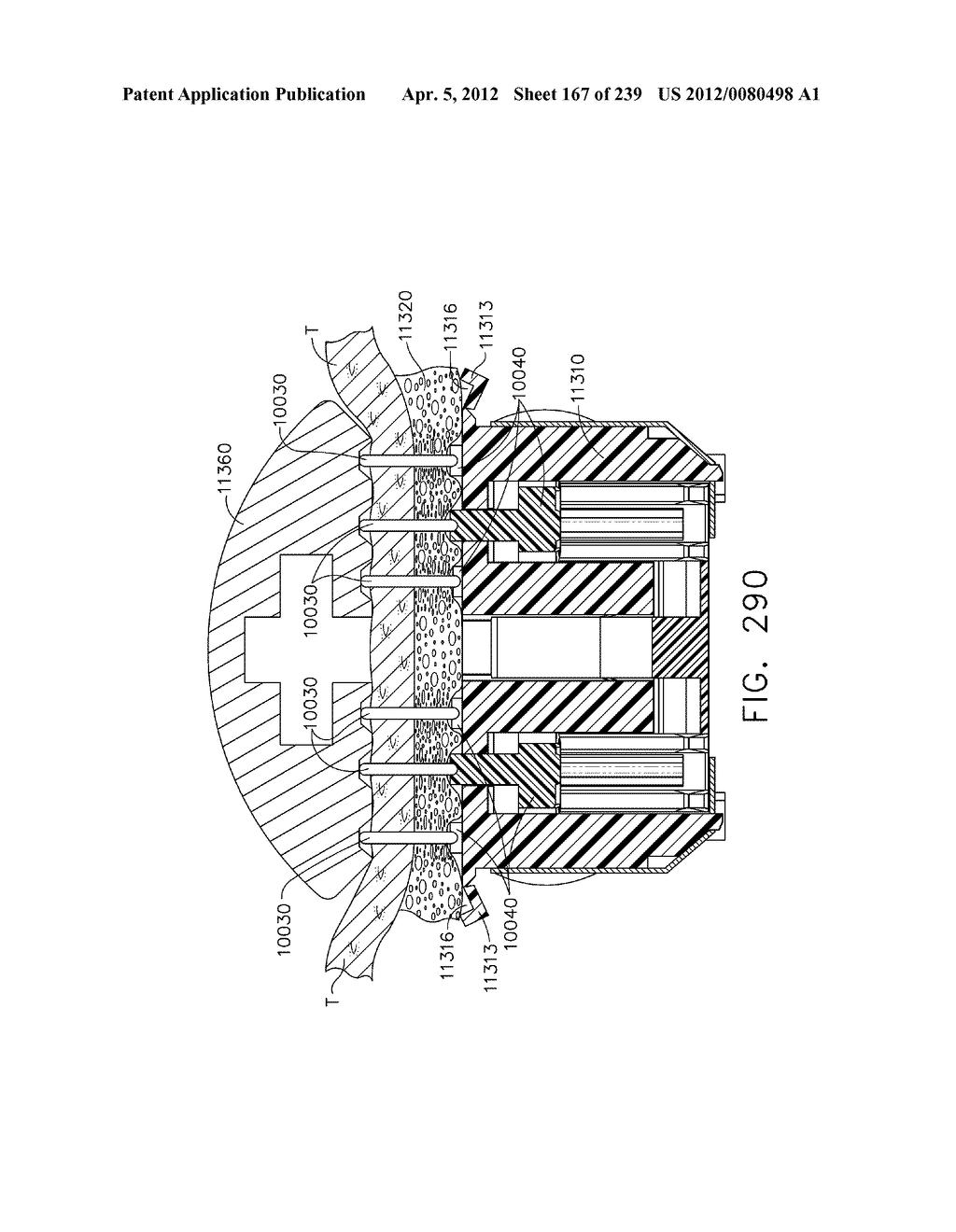 CURVED END EFFECTOR FOR A STAPLING INSTRUMENT - diagram, schematic, and image 168