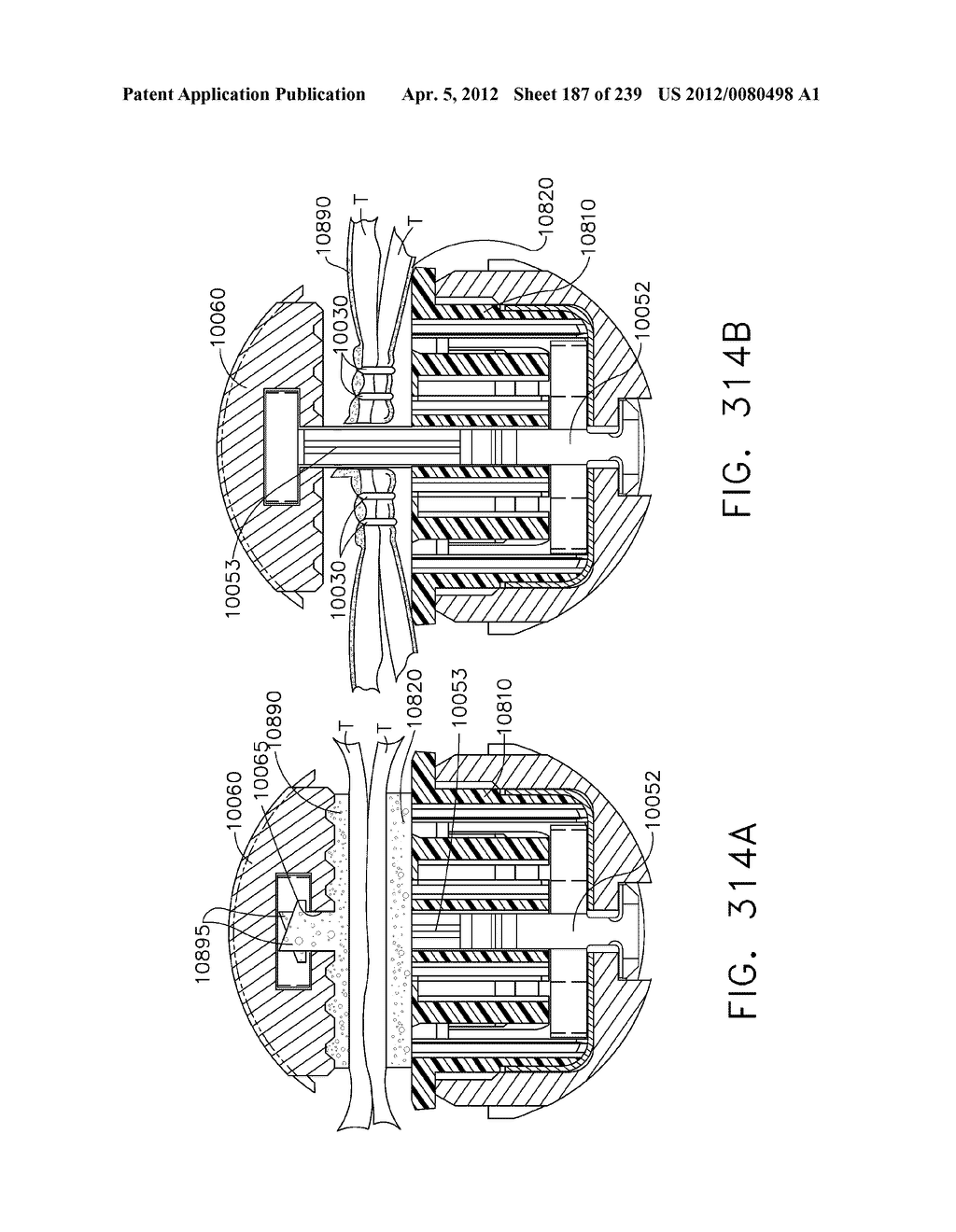 CURVED END EFFECTOR FOR A STAPLING INSTRUMENT - diagram, schematic, and image 188