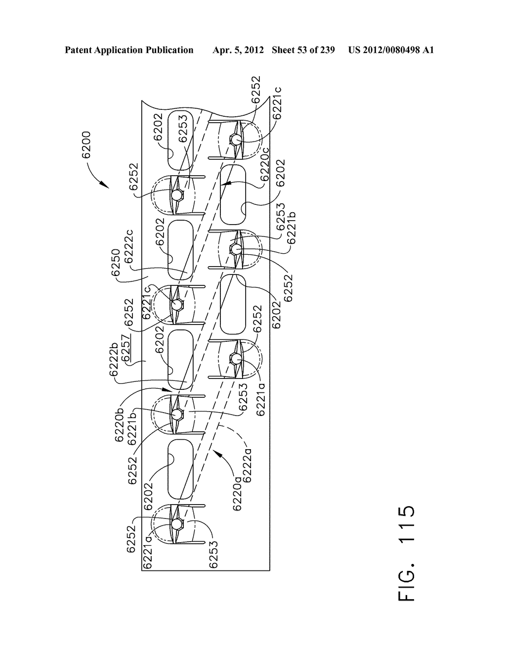 CURVED END EFFECTOR FOR A STAPLING INSTRUMENT - diagram, schematic, and image 54