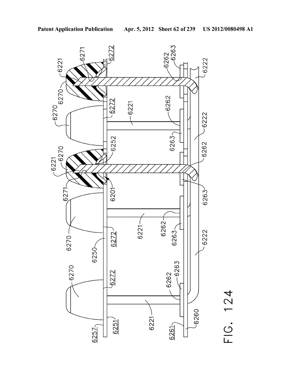 CURVED END EFFECTOR FOR A STAPLING INSTRUMENT - diagram, schematic, and image 63