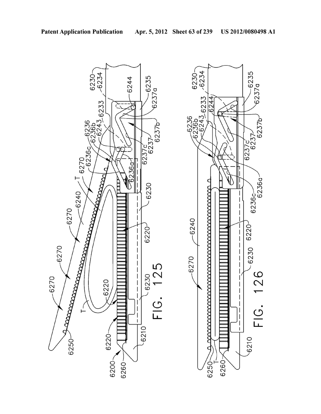 CURVED END EFFECTOR FOR A STAPLING INSTRUMENT - diagram, schematic, and image 64