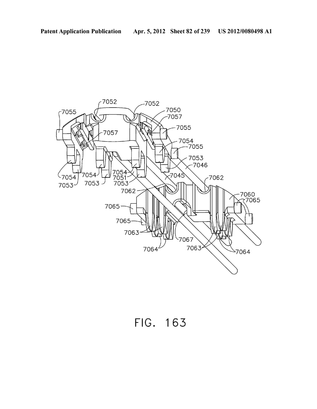 CURVED END EFFECTOR FOR A STAPLING INSTRUMENT - diagram, schematic, and image 83