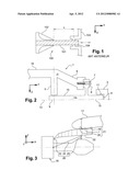 SPIGOT-TYPE FASTENER PROVIDED WITH AT LEAST ONE MEANS FOR MEASURING THE     FORCE GENERATED BY AN AIRCRAFT ENGINE diagram and image