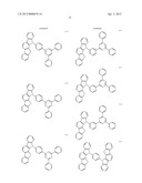 COMPOUND CONTAINING A 5-MEMBERED HETEROCYCLE AND ORGANIC LIGHT-EMITTING     DIODE USING SAME, AND TERMINAL FOR SAME diagram and image