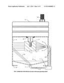 Electric generator utilizing high pressure fluid spray to rotate power     generating diagram and image