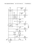 Implementing a piecewise-polynomial-continuous function in a translinear     circuit diagram and image