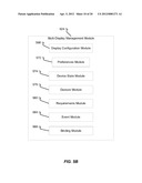 APPLICATION DISPLAY TRANSITIONS BETWEEN SINGLE AND MULTIPLE DISPLAYS diagram and image