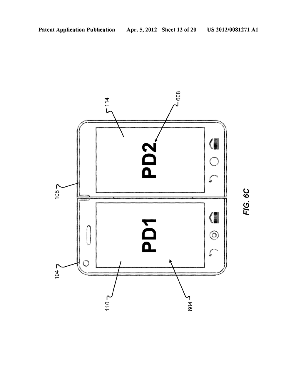 APPLICATION DISPLAY TRANSITIONS BETWEEN SINGLE AND MULTIPLE DISPLAYS - diagram, schematic, and image 13