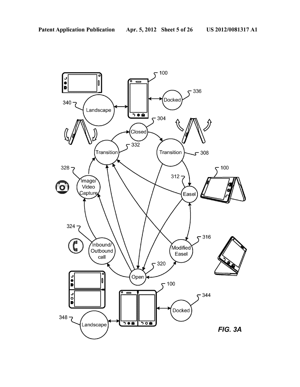 METHOD AND SYSTEM FOR PERFORMING COPY-PASTE OPERATIONS ON A DEVICE VIA     USER GESTURES - diagram, schematic, and image 06