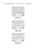 INPUT METHOD AND APPARATUS FOR MOBILE TERMINAL WITH TOUCH SCREEN diagram and image