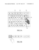 INPUT METHOD AND APPARATUS FOR MOBILE TERMINAL WITH TOUCH SCREEN diagram and image