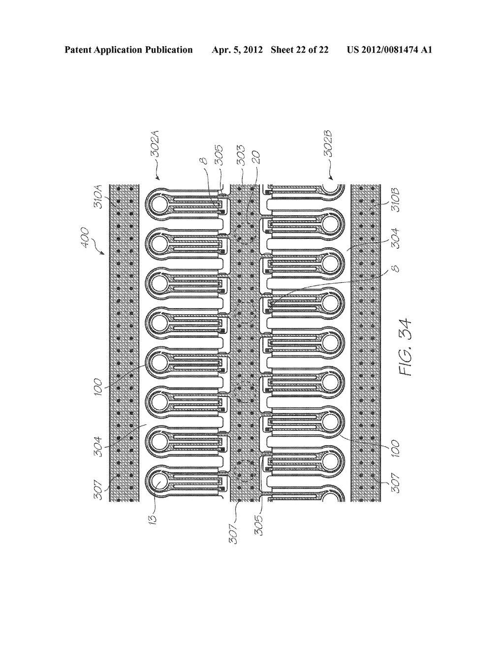 PRINTHEAD INTEGRATED CIRCUIT HAVING COMMON CONDUCTIVE TRACK FUSED TO     NOZZLE PLATE - diagram, schematic, and image 23