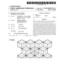 HEXAGONAL CUBE CORNER RETROREFLECTIVE ARTICLE diagram and image