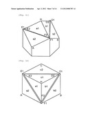 HEXAGONAL CUBE CORNER RETROREFLECTIVE ARTICLE diagram and image