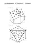 HEXAGONAL CUBE CORNER RETROREFLECTIVE ARTICLE diagram and image