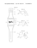 WRIST BAND FOR PORTABLE ELECTRONIC DEVICES diagram and image