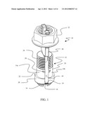 SEAT TRACK AND MONUMENT ATTACH FASTENER diagram and image