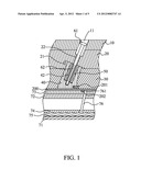 INJECTION MOLD FORMING A PRODUCT HAVING A BARBED STRUCTURE diagram and image