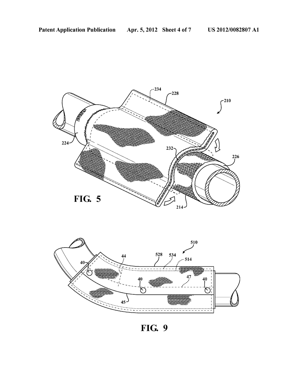 KNIT SLEEVE WITH KNIT BARRIER EXTENSION HAVING A BARRIER THEREIN AND     METHOD OF CONSTRUCTION - diagram, schematic, and image 05