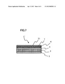 Adhesive label and method of producing the same diagram and image