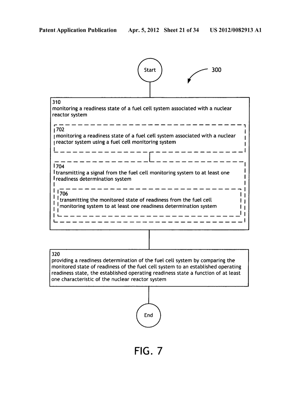 System and method for determining a state of operational readiness of a     fuel cell backup system of a nuclear reactor system - diagram, schematic, and image 22