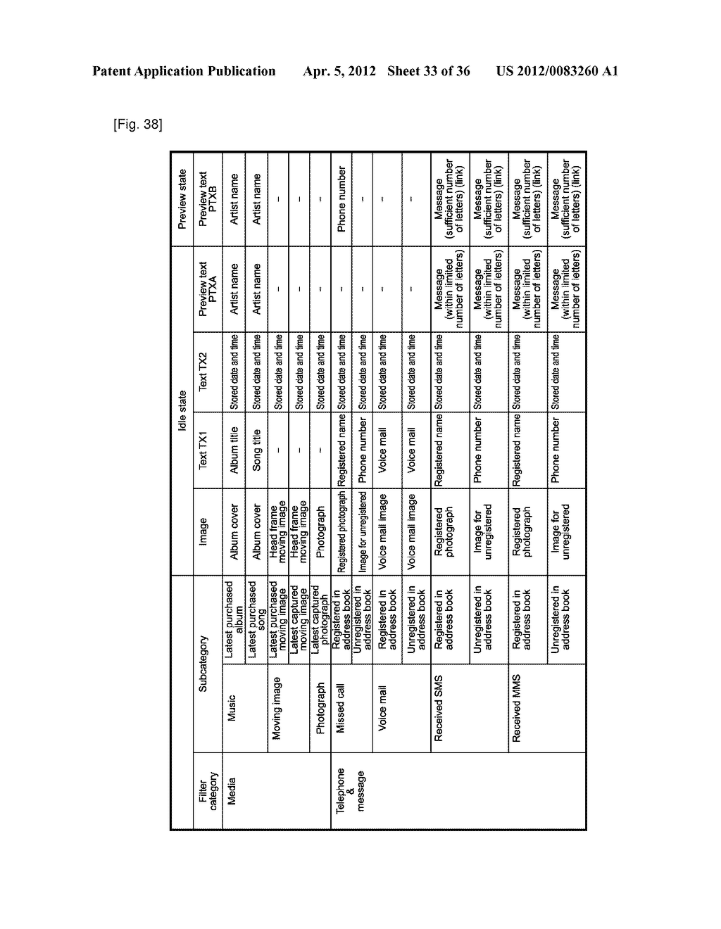 INFORMATION TERMINAL, INFORMATION PRESENTATION METHOD FOR AN INFORMATION     TERMINAL, AND INFORMATION PRESENTATION PROGRAM - diagram, schematic, and image 34