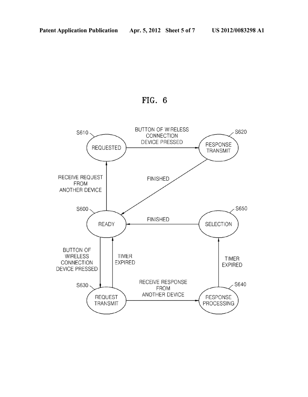 METHOD AND APPARATUS FOR SECURE PAIRING IN WIRELESS COMMUNICATION - diagram, schematic, and image 06