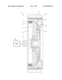 DRIVE ARRANGEMENT FOR A HYBRID VEHICLE AND METHOD FOR OPERATING AN     ELECTRIC ENGINE IN A HYBRID VEHICLE diagram and image