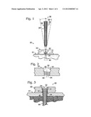 FASTENER WITH SERRATED THREAD FOR ATTACHMENT TO A BONE PLATE AT A     SELECTABLE ANGLE diagram and image