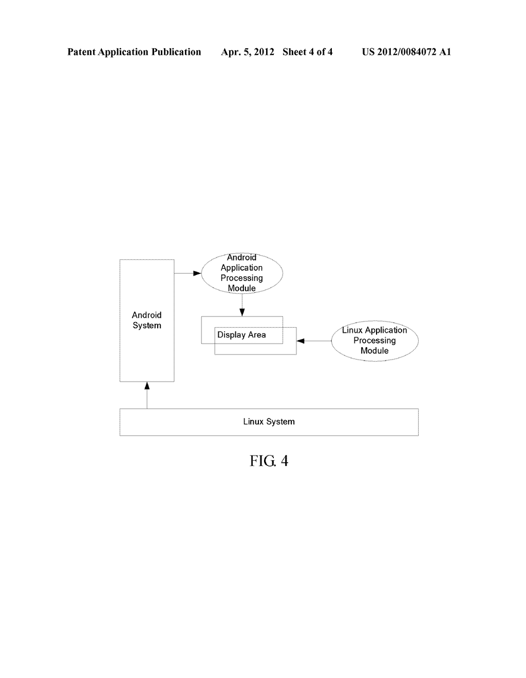 METHOD AND DEVICE FOR RUNNING LINUX APPLICATION IN ANDROID SYSTEM - diagram, schematic, and image 05