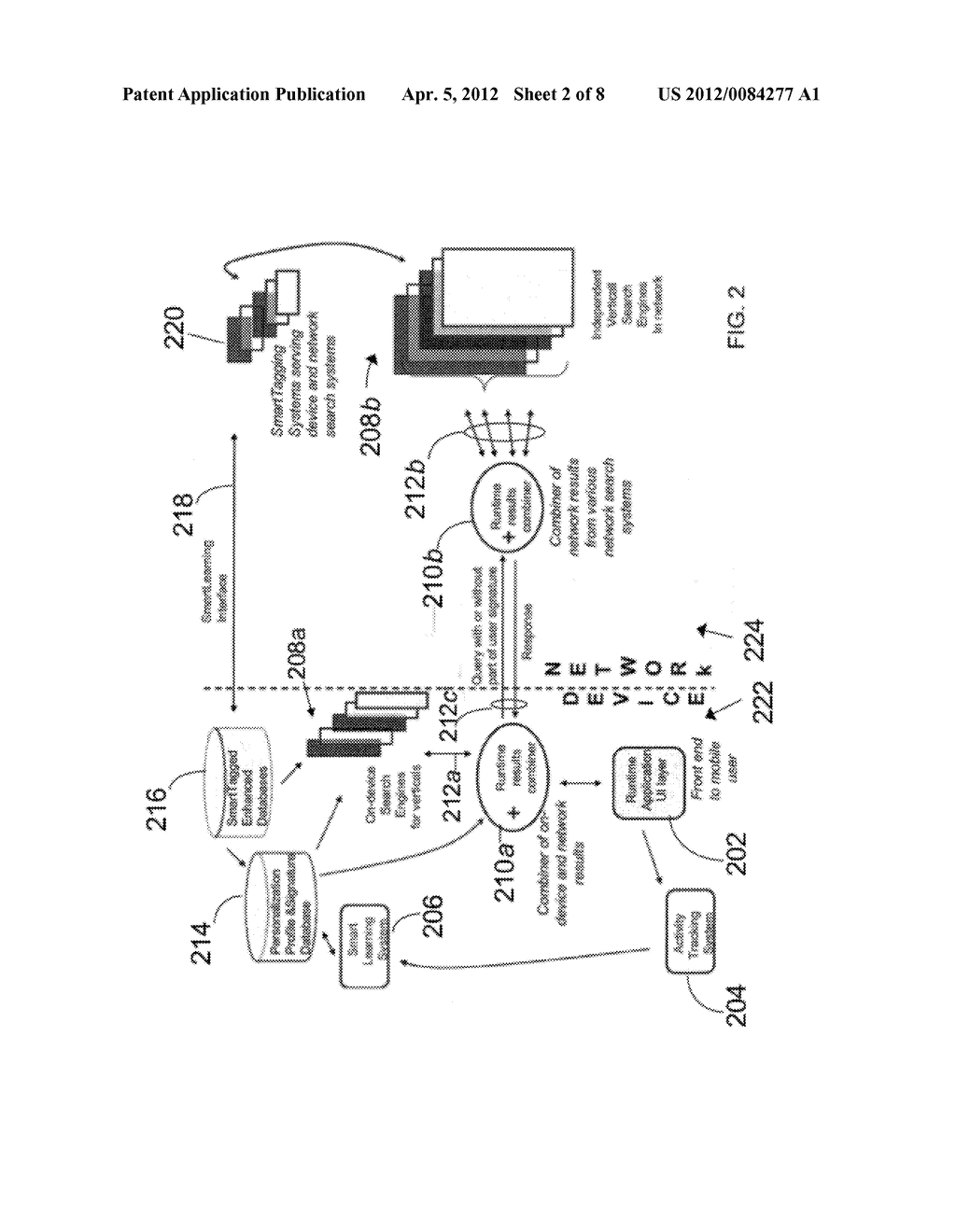 METHOD OF AND SYSTEM FOR CONDUCTING PERSONALIZED FEDERATED SEARCH AND     PRESENTATION OF RESULTS THEREFROM - diagram, schematic, and image 03
