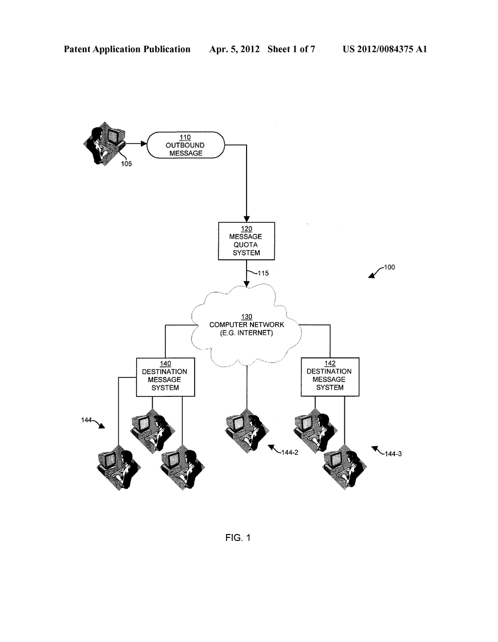 APPARATUS AND METHODS FOR CONTROLLING THE TRANSMISSION OF MESSAGES - diagram, schematic, and image 02