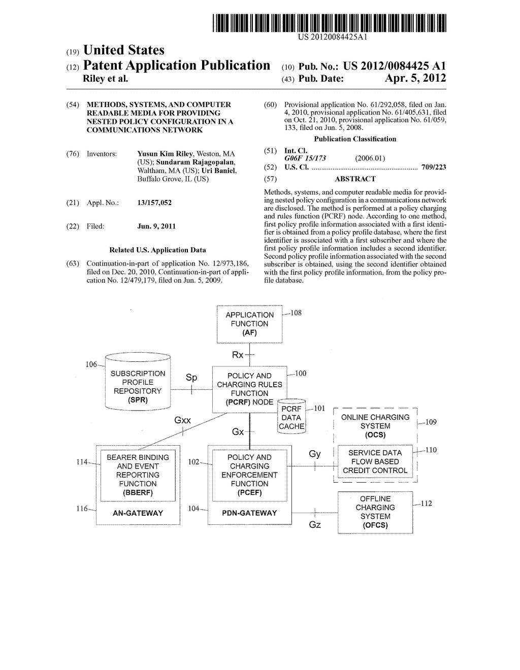 METHODS, SYSTEMS, AND COMPUTER READABLE MEDIA FOR PROVIDING NESTED POLICY     CONFIGURATION IN A COMMUNICATIONS NETWORK - diagram, schematic, and image 01