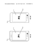 METHOD AND APPARATUS FOR MOVING DISPLAY DURING A DEVICE FLIP diagram and image