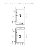 METHOD AND APPARATUS FOR MOVING DISPLAY DURING A DEVICE FLIP diagram and image