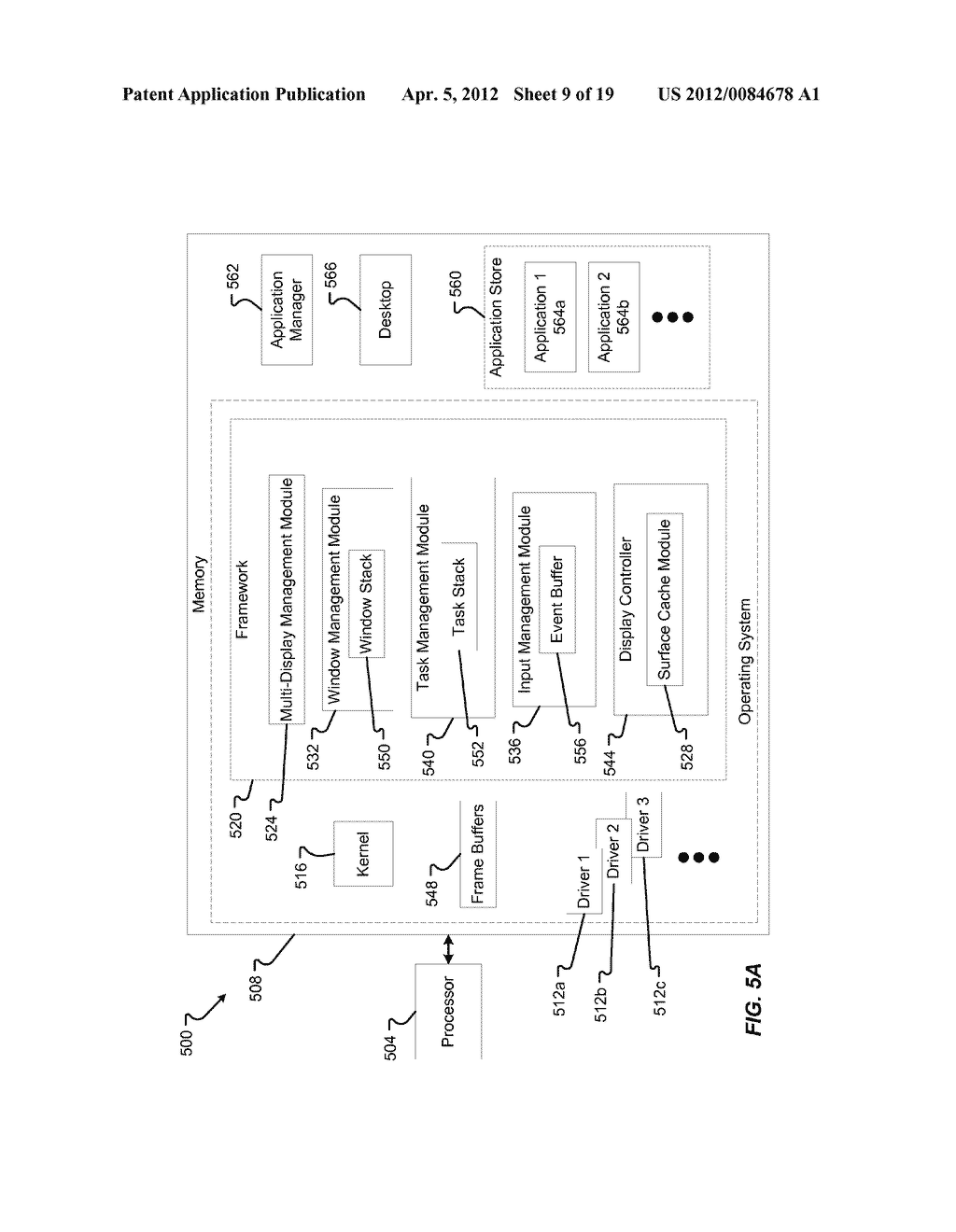 FOCUS CHANGE DISMISSES VIRTUAL KEYBOARD ON A MULTIPLE SCREEN DEVICE - diagram, schematic, and image 10