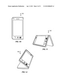 KEYBOARD FILLS BOTTOM SCREEN ON ROTATION OF A MULTIPLE SCREEN DEVICE diagram and image