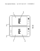 KEYBOARD FILLS BOTTOM SCREEN ON ROTATION OF A MULTIPLE SCREEN DEVICE diagram and image