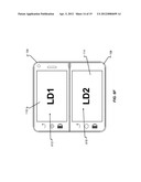 KEYBOARD FILLS BOTTOM SCREEN ON ROTATION OF A MULTIPLE SCREEN DEVICE diagram and image