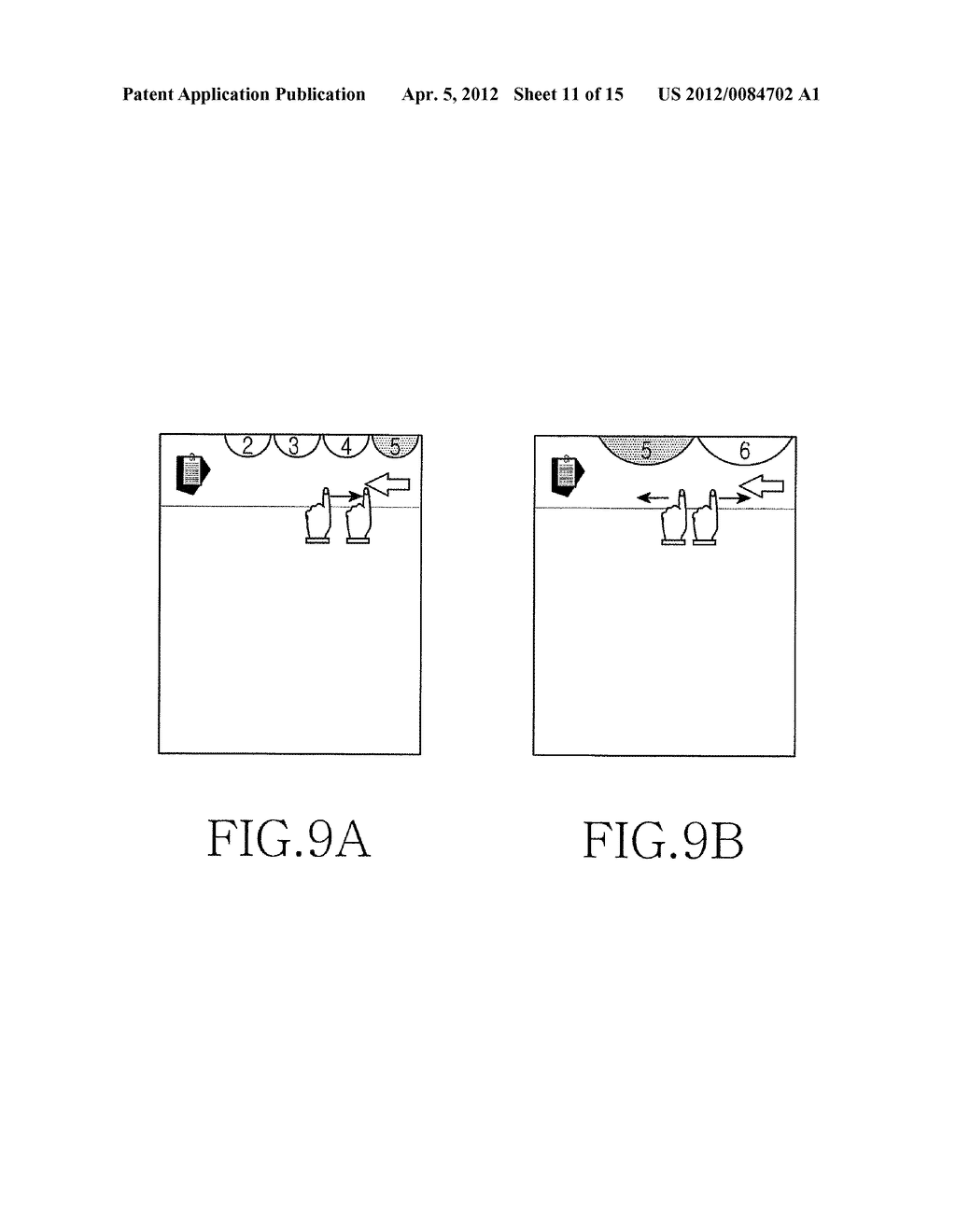 APPARATUS AND METHOD FOR TURNING E-BOOK PAGES IN PORTABLE TERMINAL - diagram, schematic, and image 12