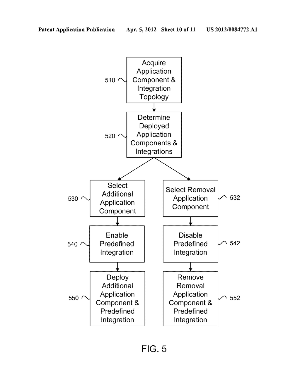 METHOD AND SYSTEM FOR DEPLOYING APPLICATION COMPONENTS IN A PARTIAL     DEPLOYMENT - diagram, schematic, and image 11