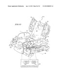 PATIENT SUPPORT APPARATUS WITH STORABLE EGRESS HANDLES diagram and image