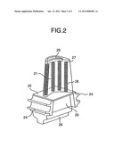 METHOD OF WORKING COOLING HOLE OF TURBINE BLADE diagram and image