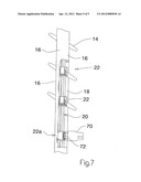 Shutter with gear drive for louvres diagram and image