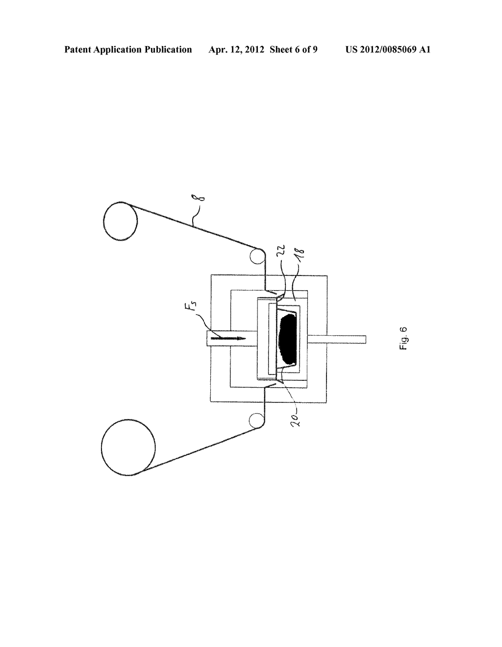 SEALING STATION AND METHOD FOR CUTTING A COVER FILM - diagram, schematic, and image 07