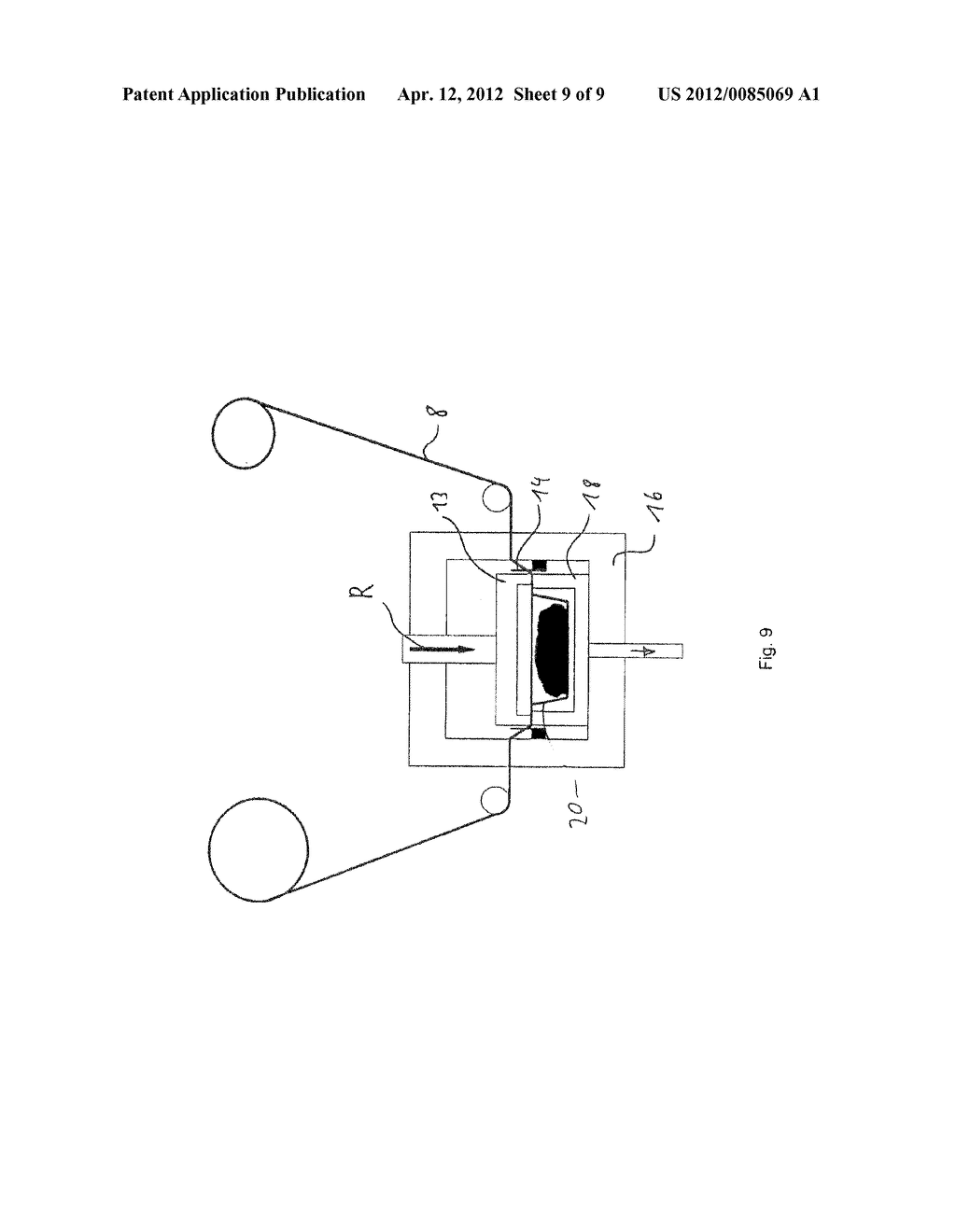 SEALING STATION AND METHOD FOR CUTTING A COVER FILM - diagram, schematic, and image 10