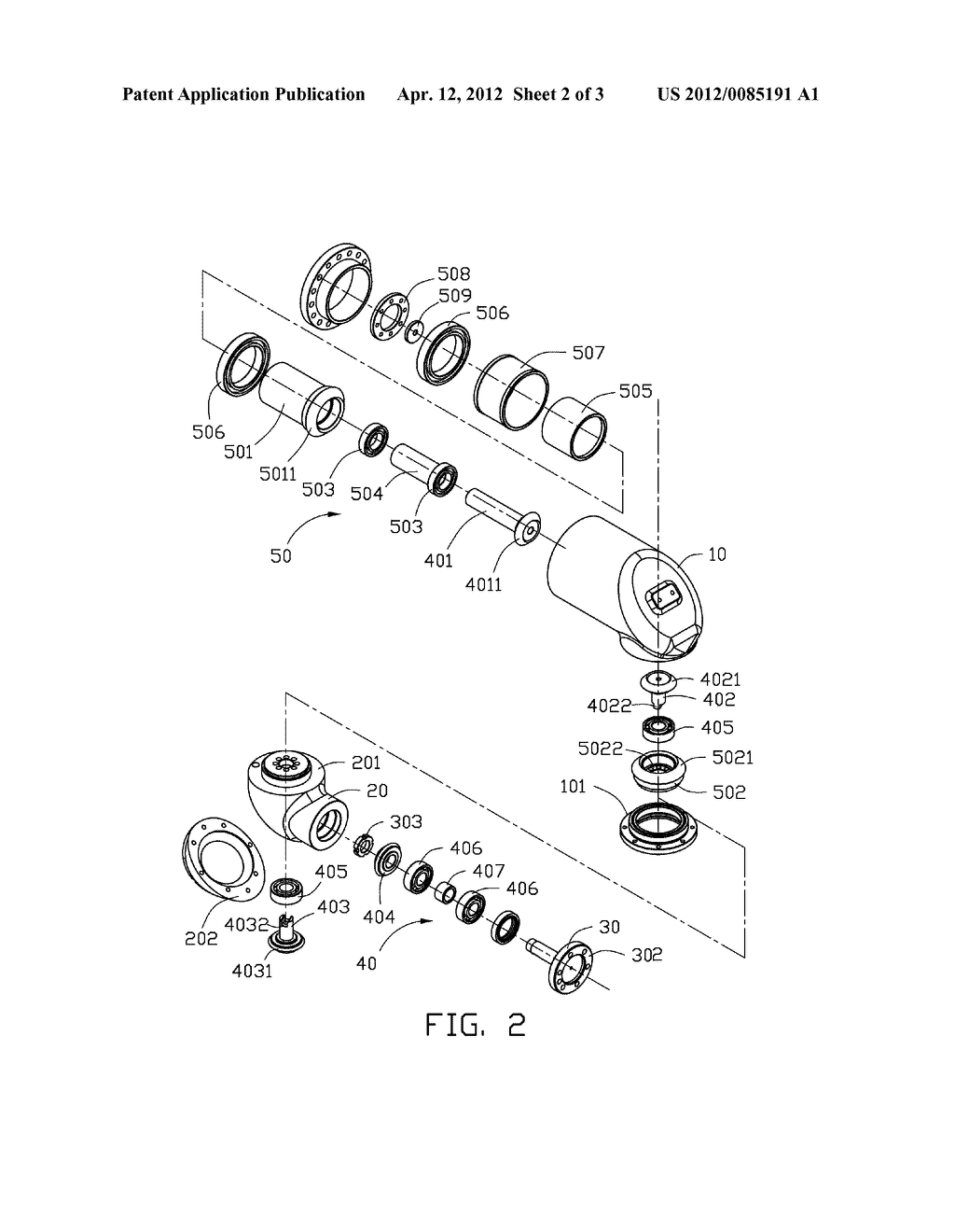 ROBOT ARM ASSEMBLY - diagram, schematic, and image 03