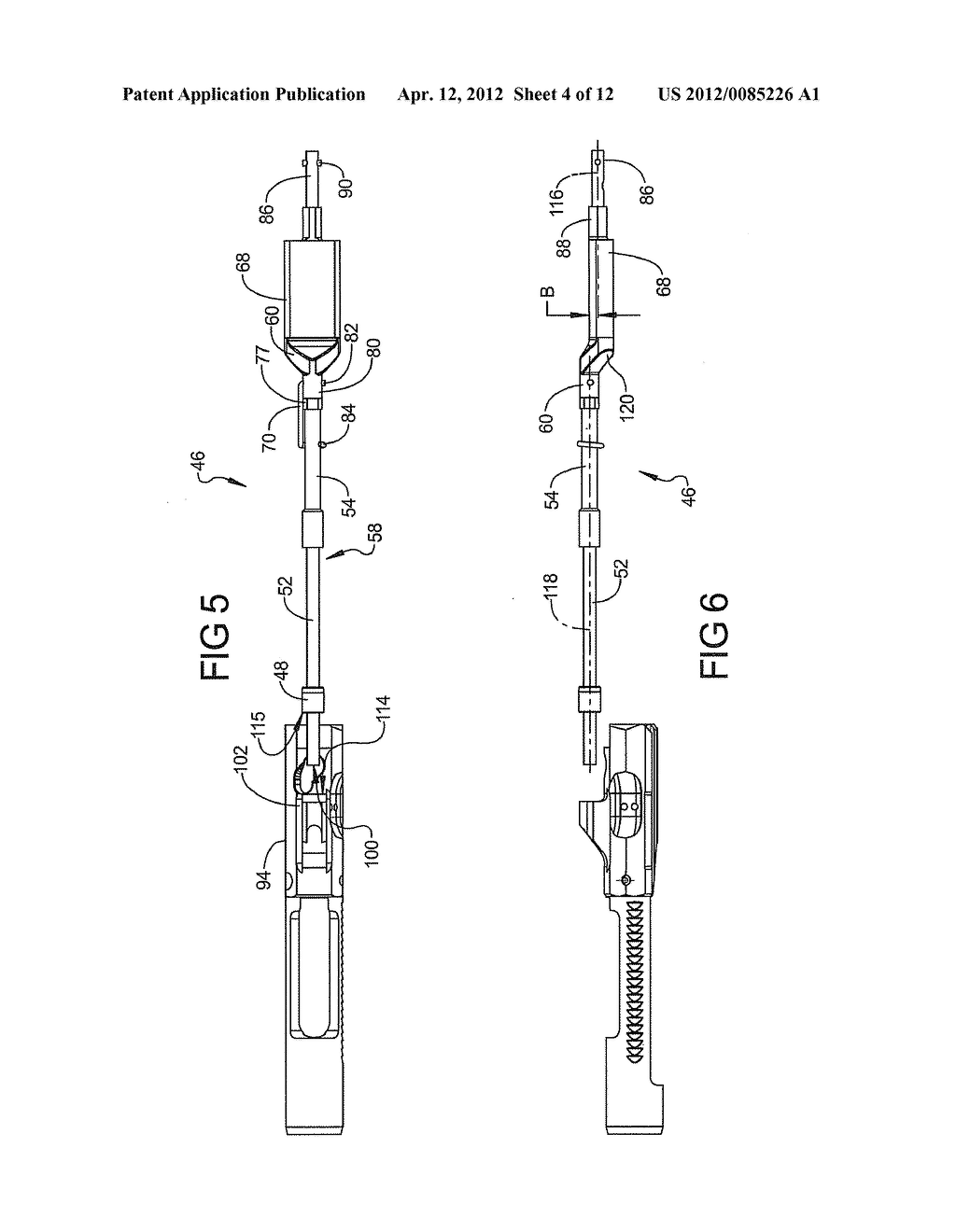 Gas Piston System Actuator Assembly for Rifle Automatic Ejection and     Reload - diagram, schematic, and image 05